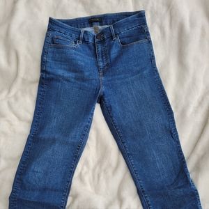 Ann Taylor the straight crop jeans women's 6